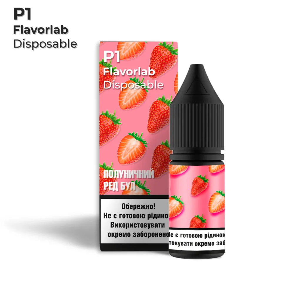 Ароматизатор Flavorlab P1 Полуничний ред бул 4 мл Ароматизатор Flavorlab P1 Полуничний ред бул 4 мл