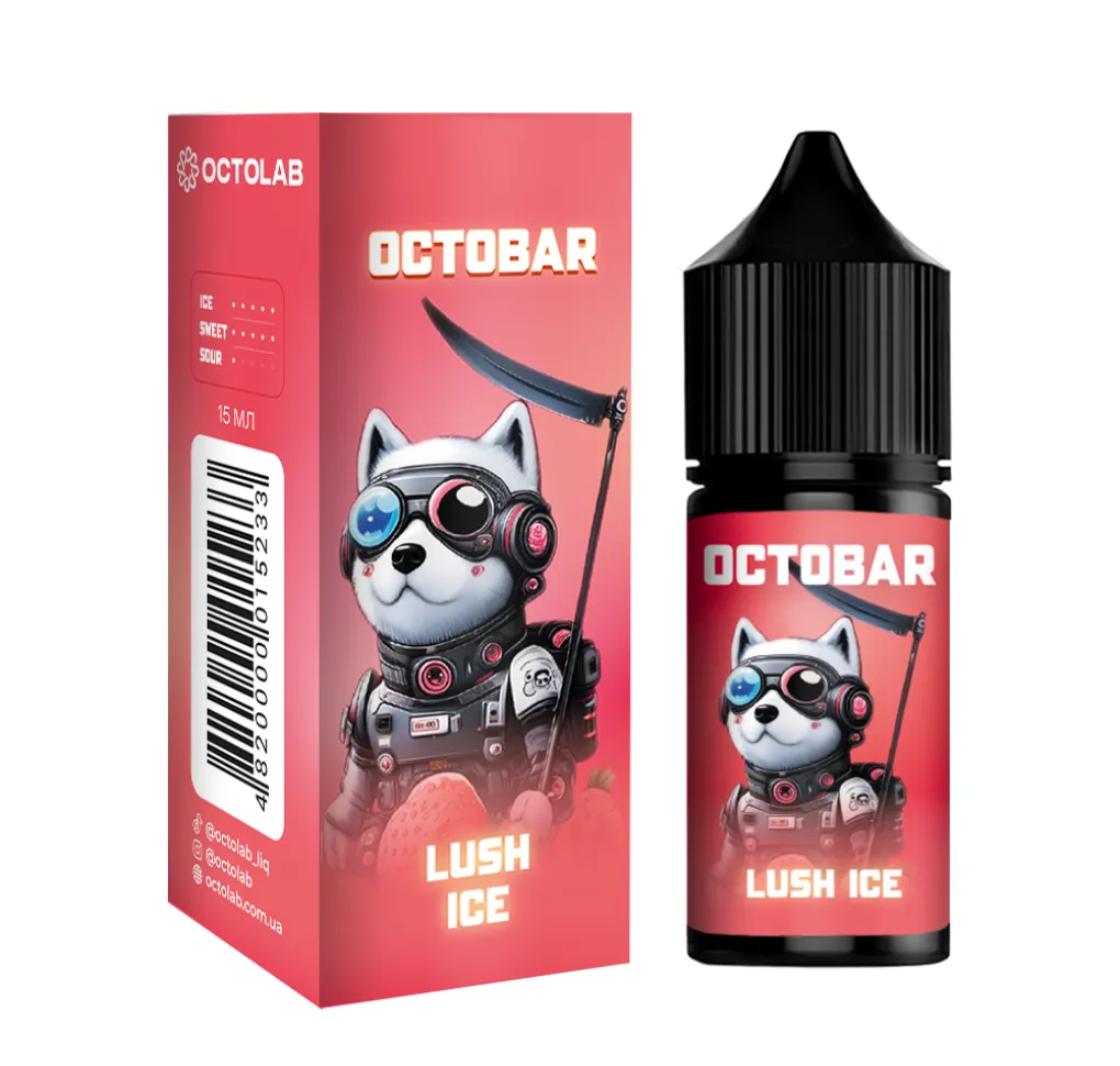 Ароматизатор Octobar NFT Lush Ice 15 мл Ароматизатор Octobar NFT Lush Ice 15 мл