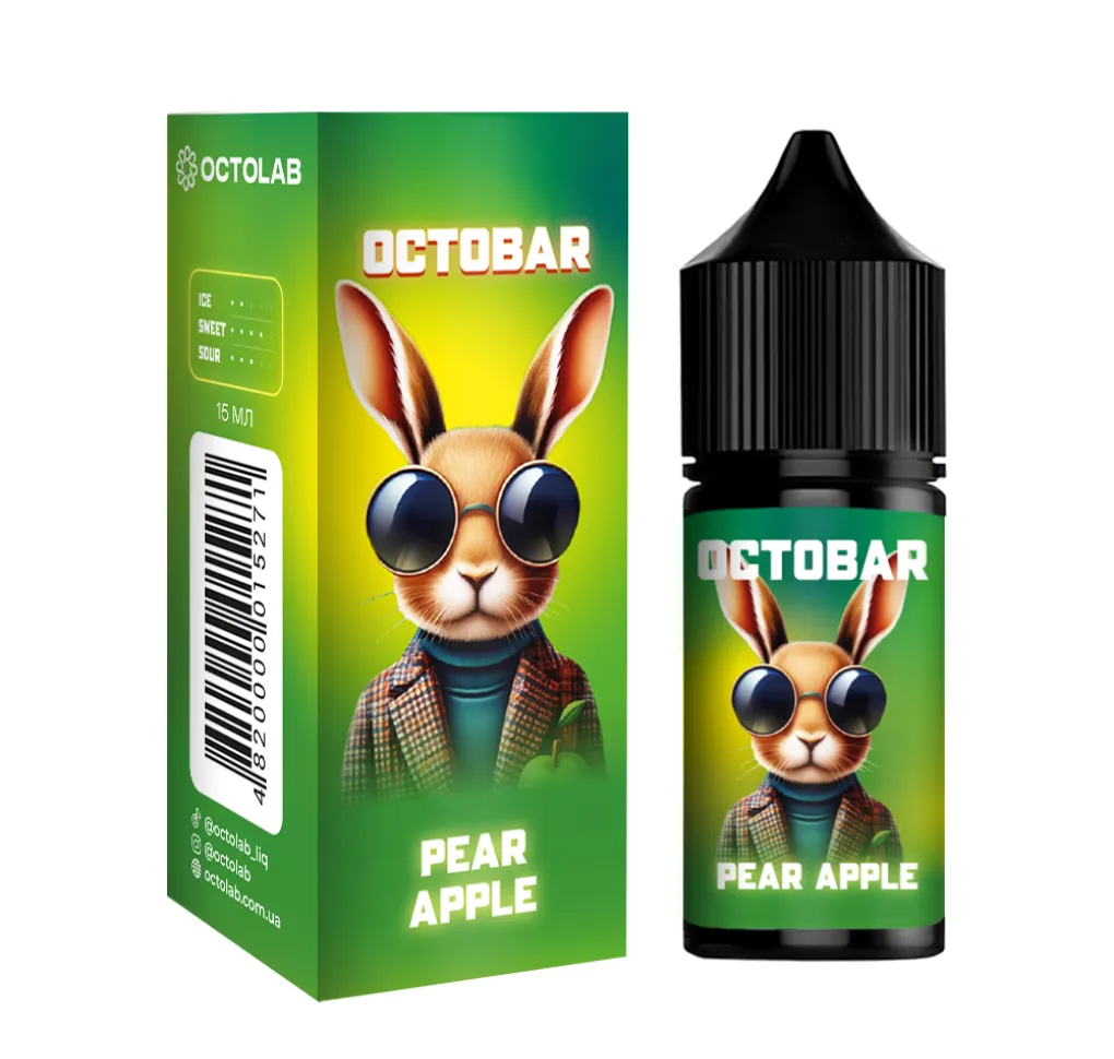 Ароматизатор Octobar NFT Pear Apple 15 мл Ароматизатор Octobar NFT Pear Apple 15 мл