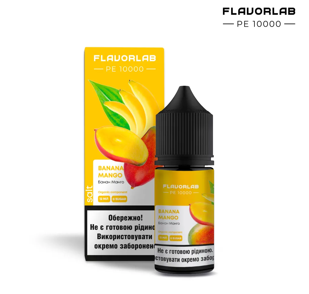 Ароматизатор Flavorlab РЕ 10000 Банан манго 12 мл Ароматизатор Flavorlab РЕ 10000 Банан манго 12 мл