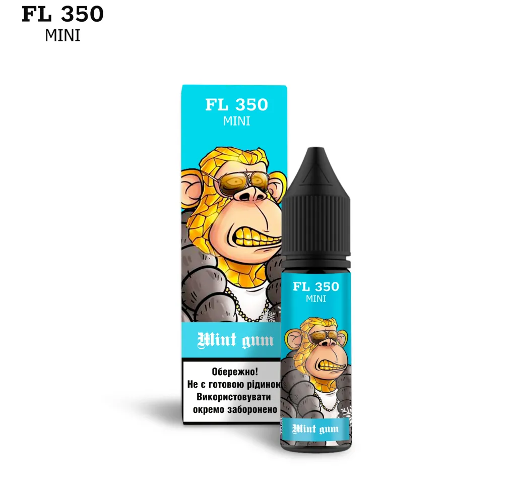 Ароматизатор Flavorlab FL 350 Mini М'ятна жуйка 7 мл Ароматизатор Flavorlab FL 350 Mini М'ятна жуйка 7 мл