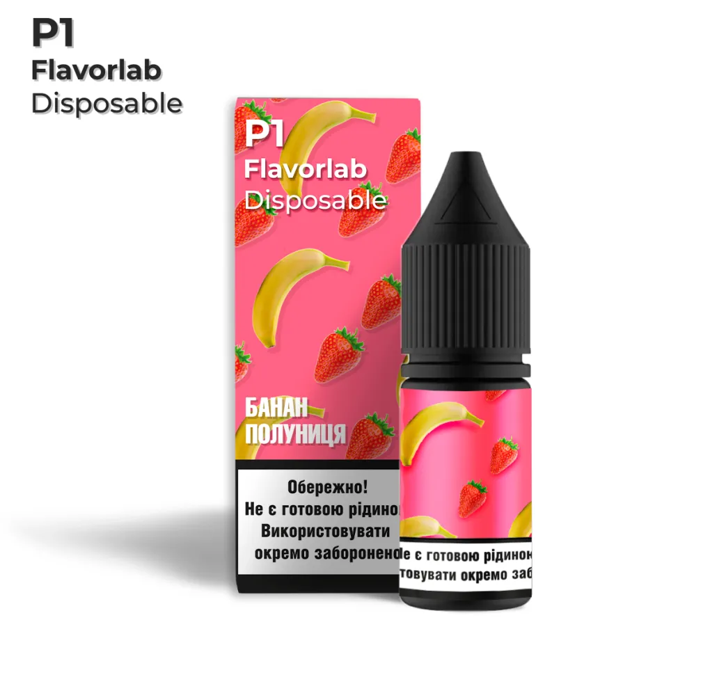 Ароматизатор Flavorlab P1 Банан полуниця 4 мл