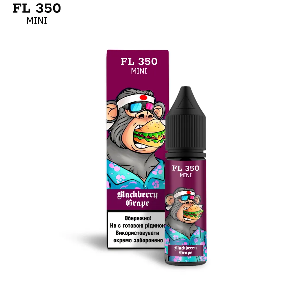 Ароматизатор Flavorlab FL 350 Mini Ожина Виноград 7 мл Ароматизатор Flavorlab FL 350 Mini Ожина Виноград 7 мл