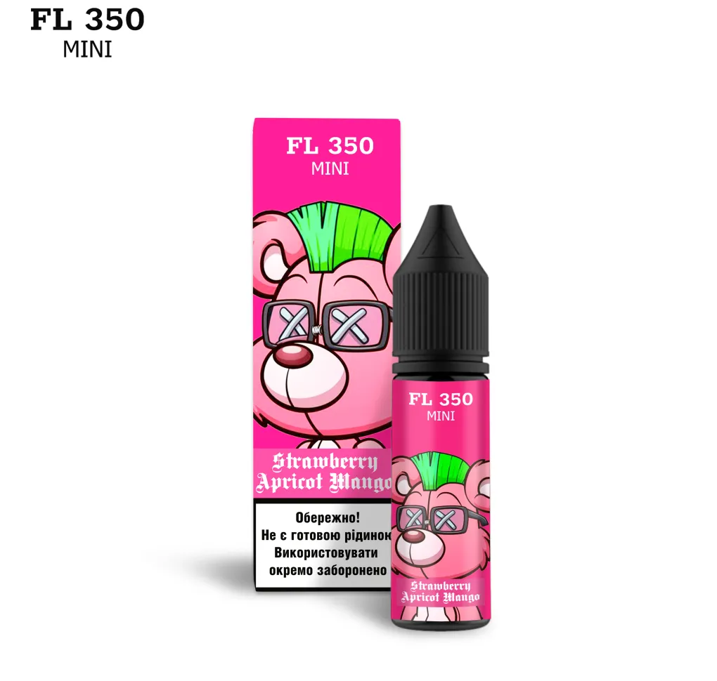 Ароматизатор Flavorlab FL 350 Mini Полуниця Абрикос Манго 7 мл Ароматизатор Flavorlab FL 350 Mini Полуниця Абрикос Манго 7 мл