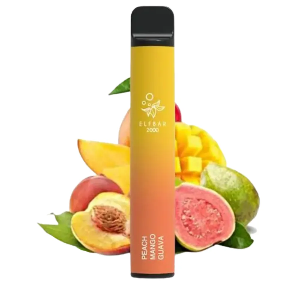 Elf Bar 2000 Peach Mango Guawa Elf Bar 2000 Peach Mango Guawa