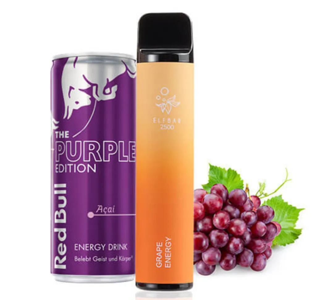 ELf Bar 2500 Grape Energy