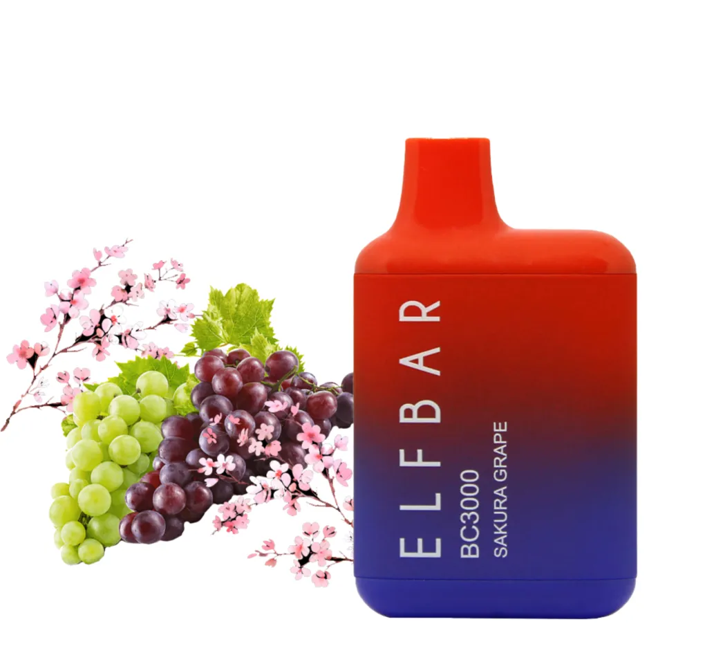 Elf Bar BC3000 Sakura Grape Elf Bar BC3000 Sakura Grape