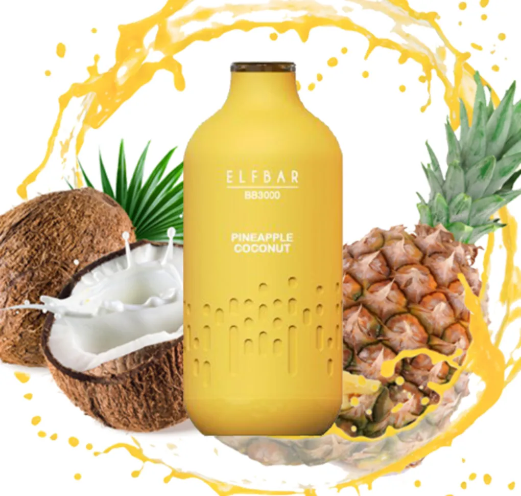 Elf Bar BB3000 Pineapple Coconut Elf Bar BB3000 Pineapple Coconut
