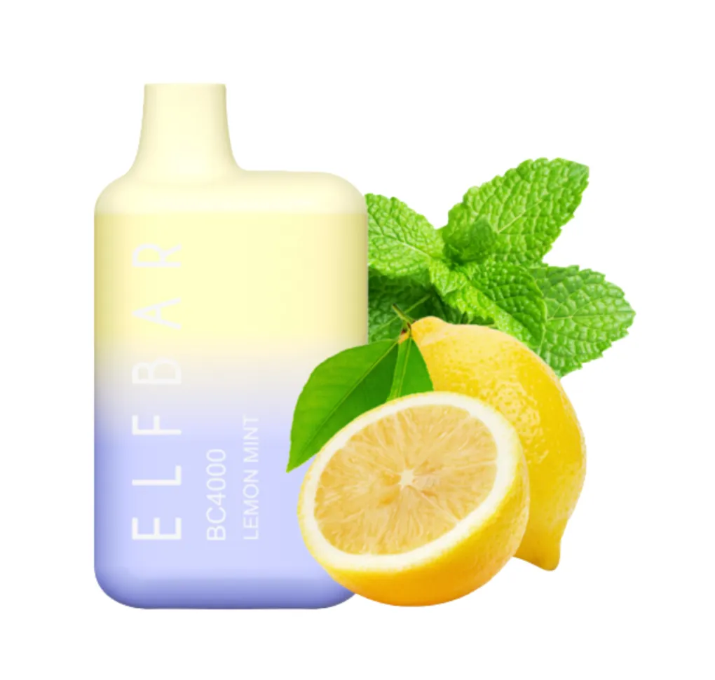 Elf Bar BC4000 Lemon mint Elf Bar BC4000 Lemon mint