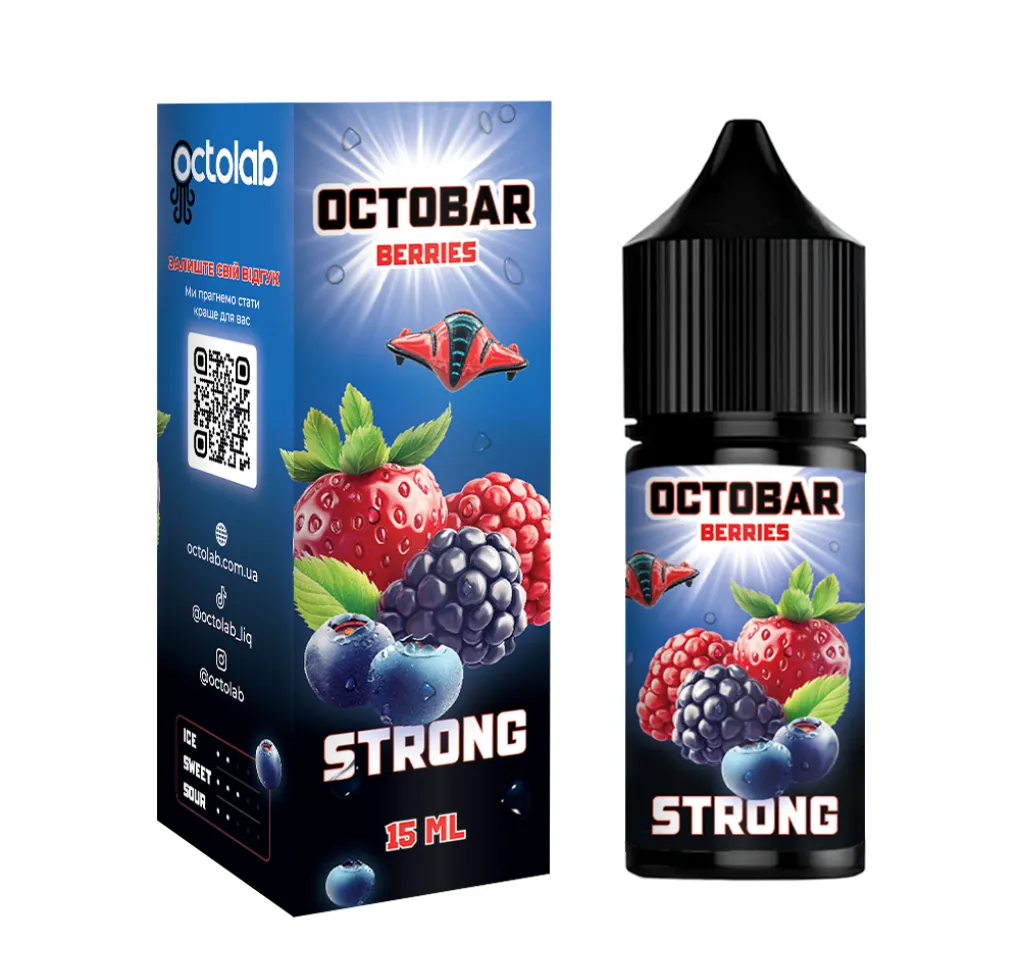 Ароматизатор Octobar Strong Berries 15 мл Ароматизатор Octobar Strong Berries 15 мл