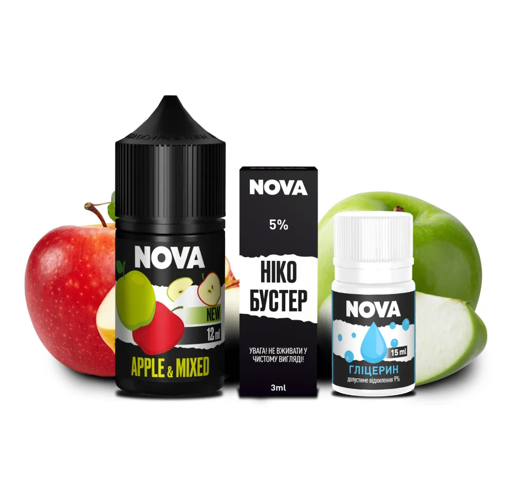 Набір Nova 30 мл 50 мг APPLE MIXED