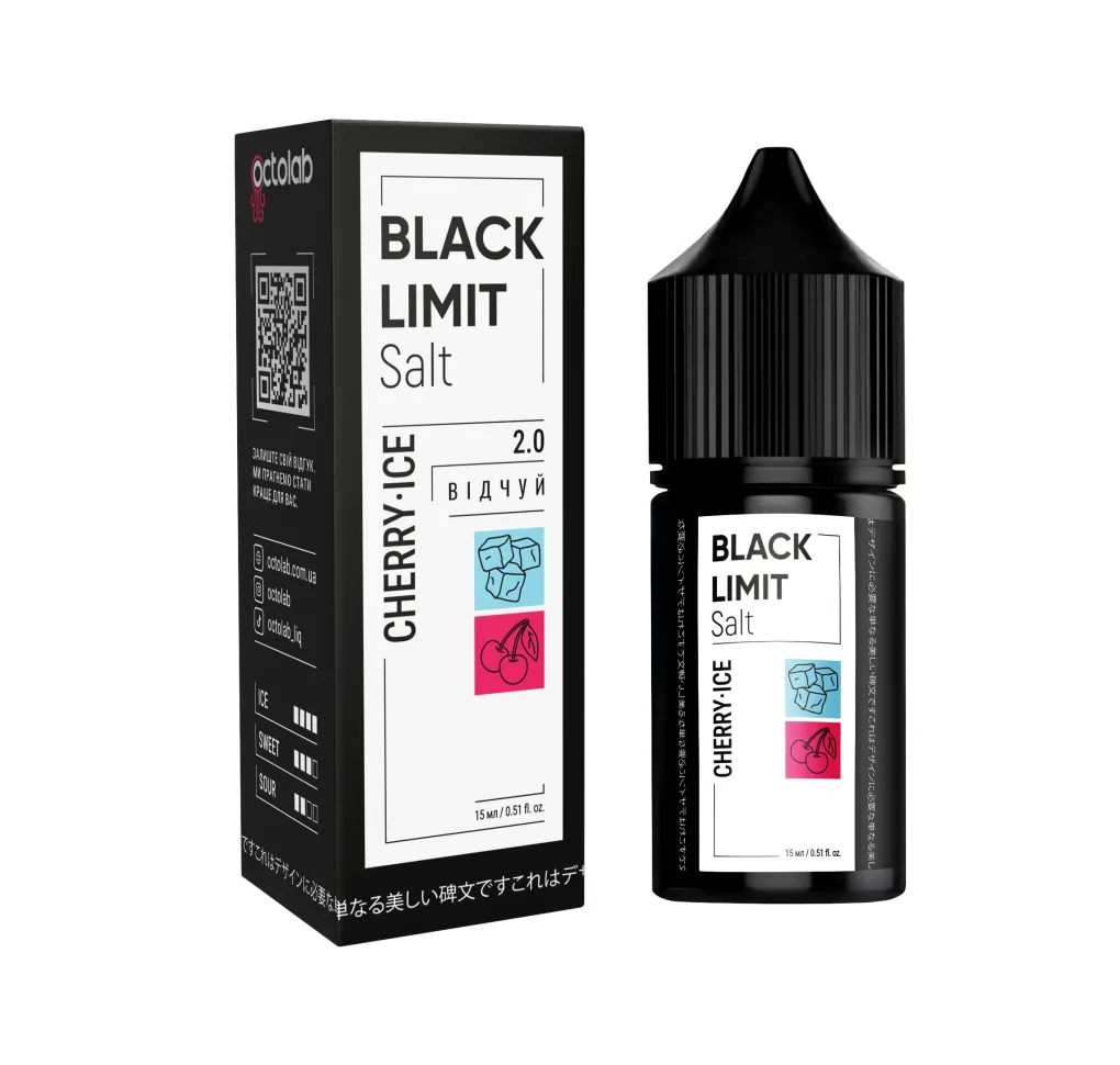 Ароматизатор Octobar Black Limit Cherry Ice 15 мл Ароматизатор Octobar Black Limit Cherry Ice 15 мл