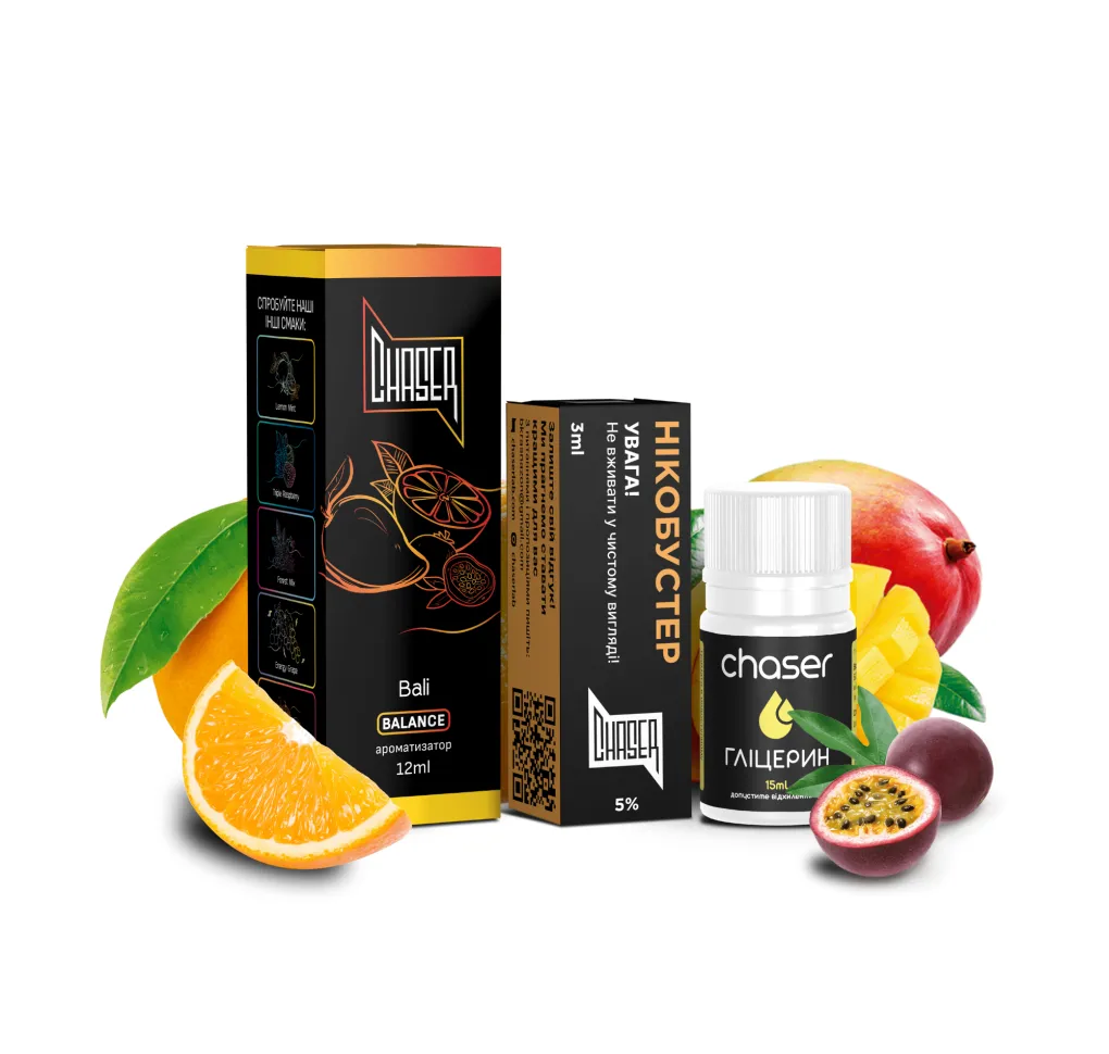 Набір Chaser Black 30 мл 50 мг BALI Набір Chaser Black 30 мл 50 мг BALI