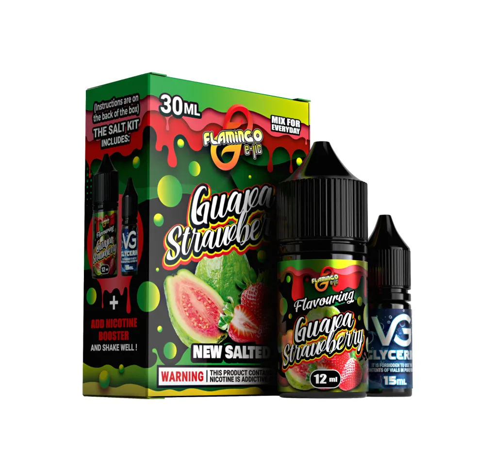 Набір Flamingo 30 мл 50 мг Guava Strawberry Набір Flamingo 30 мл 50 мг Guava Strawberry