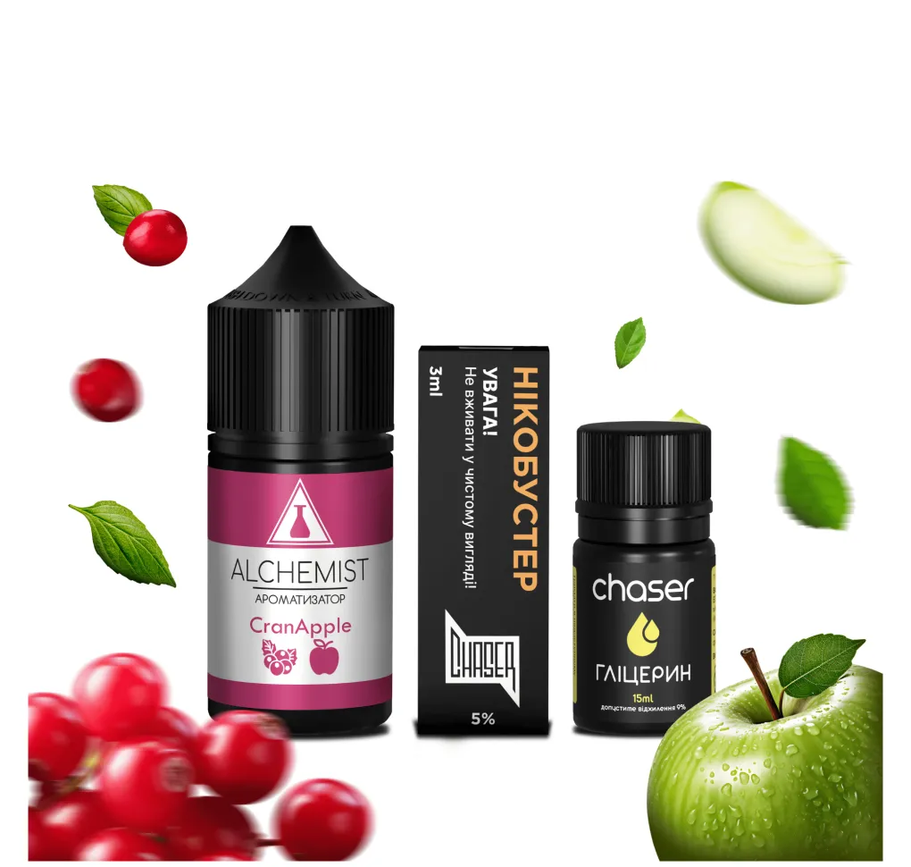 Набір Alchemist 30 мл 50 мг CranApple Набір Alchemist 30 мл 50 мг CranApple