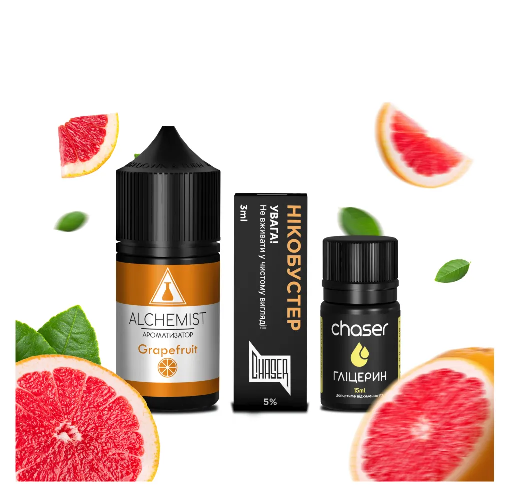 Набір Alchemist 30 мл 50 мг Grapefruit Набір Alchemist 30 мл 50 мг Grapefruit