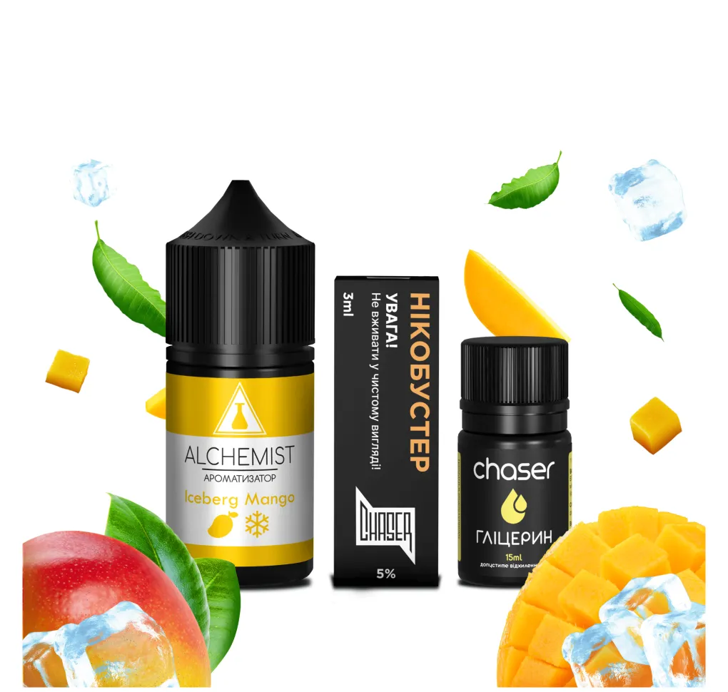 Набір Alchemist 30 мл 50 мг Iceberg Mango Набір Alchemist 30 мл 50 мг Iceberg Mango