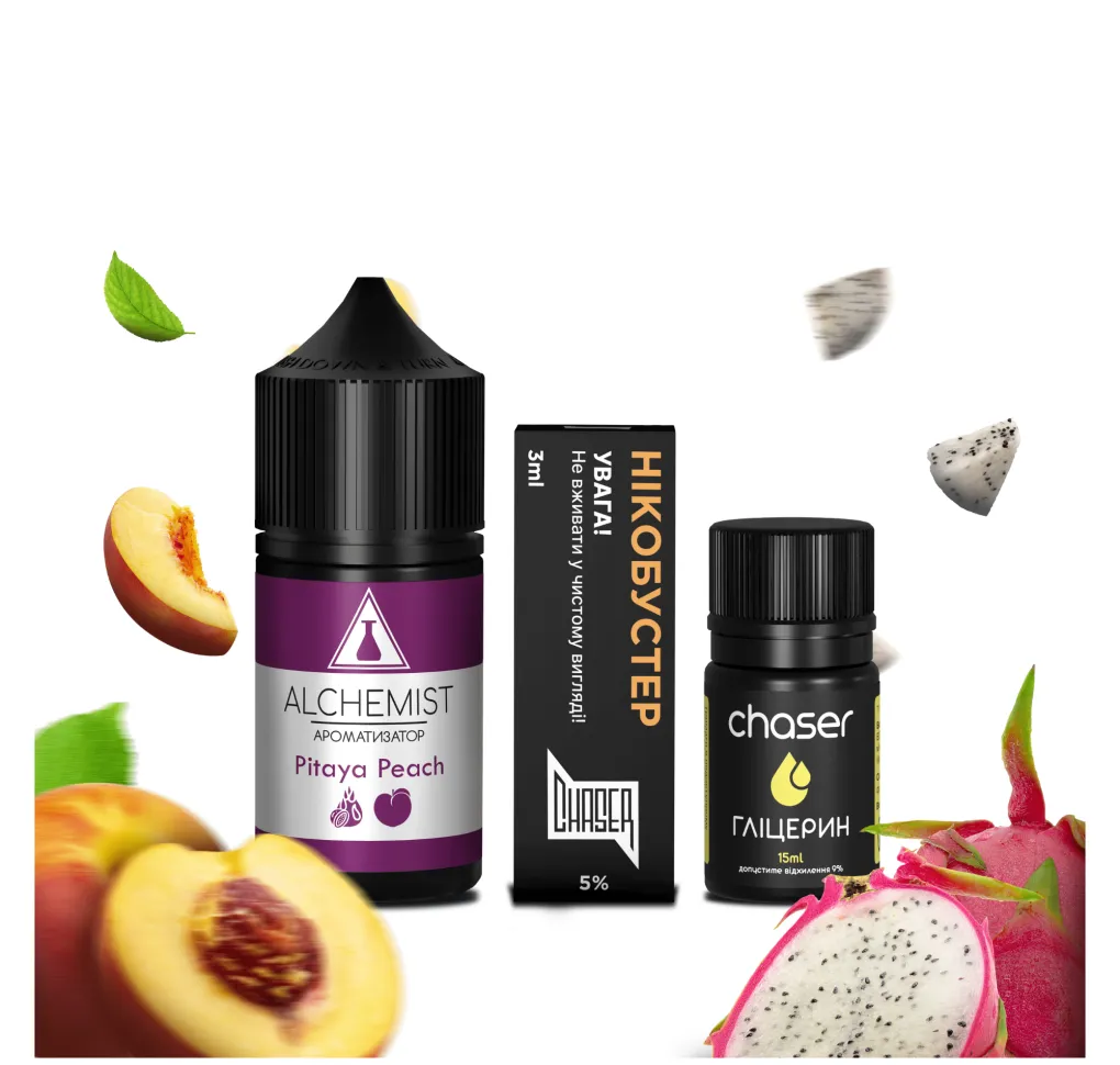 Набір Alchemist 30 мл 50 мг Pitaya Peach Набір Alchemist 30 мл 50 мг Pitaya Peach