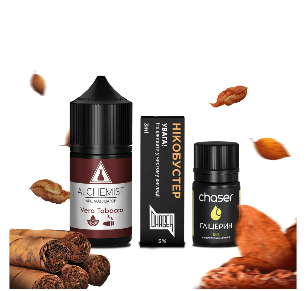 Набір Alchemist 30 мл 50 мг Vero Tobacco Набір Alchemist 30 мл 50 мг Vero Tobacco