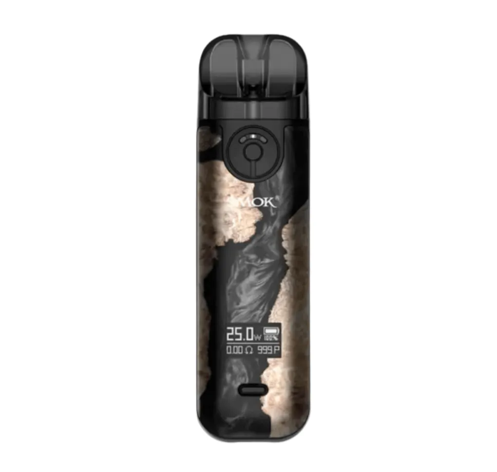 Smok Novo 4 Black Stabilizing Wood Smok Novo 4 Black Stabilizing Wood