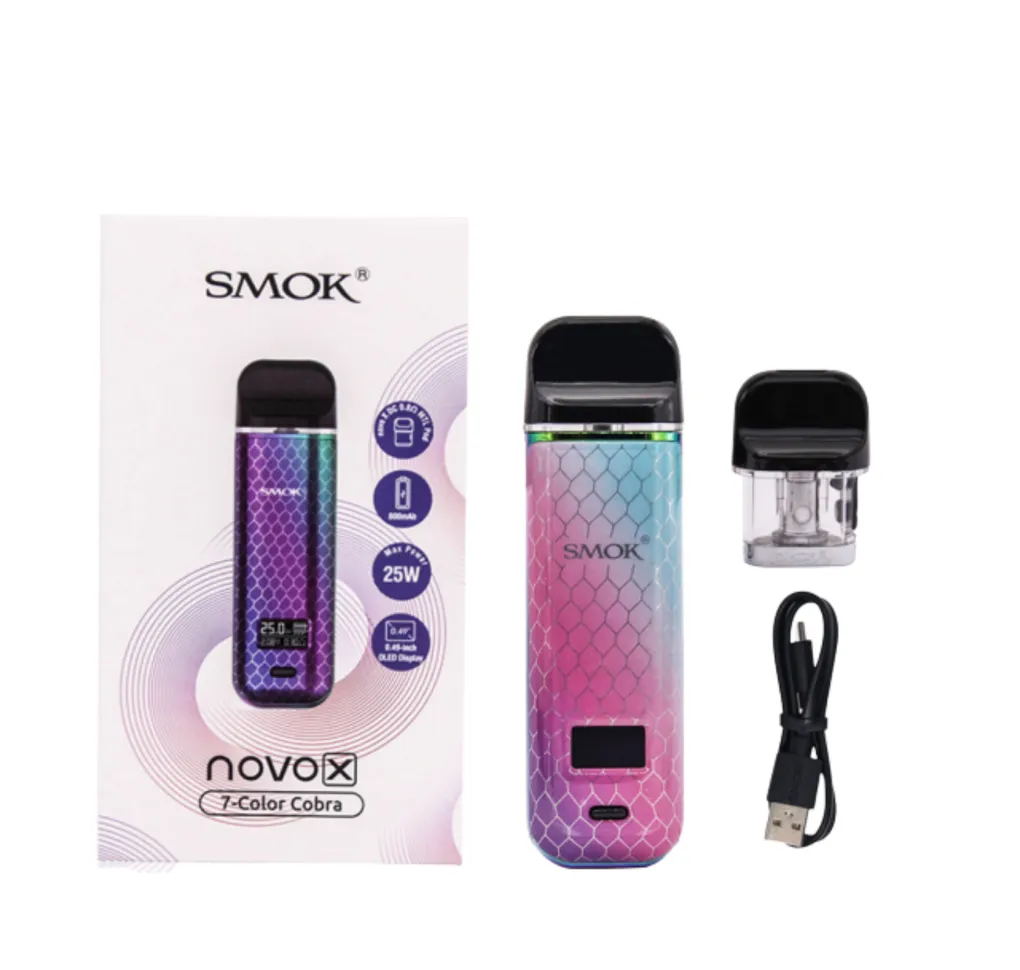 Smok Novo X Silver Cobra Smok Novo X Silver Cobra
