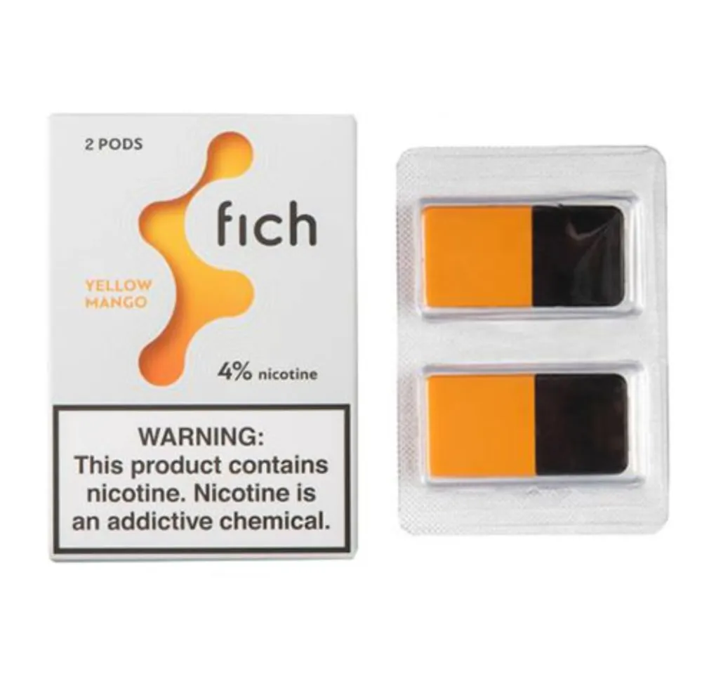 Картридж Fich Yellow Mango 4% 0.8 ом