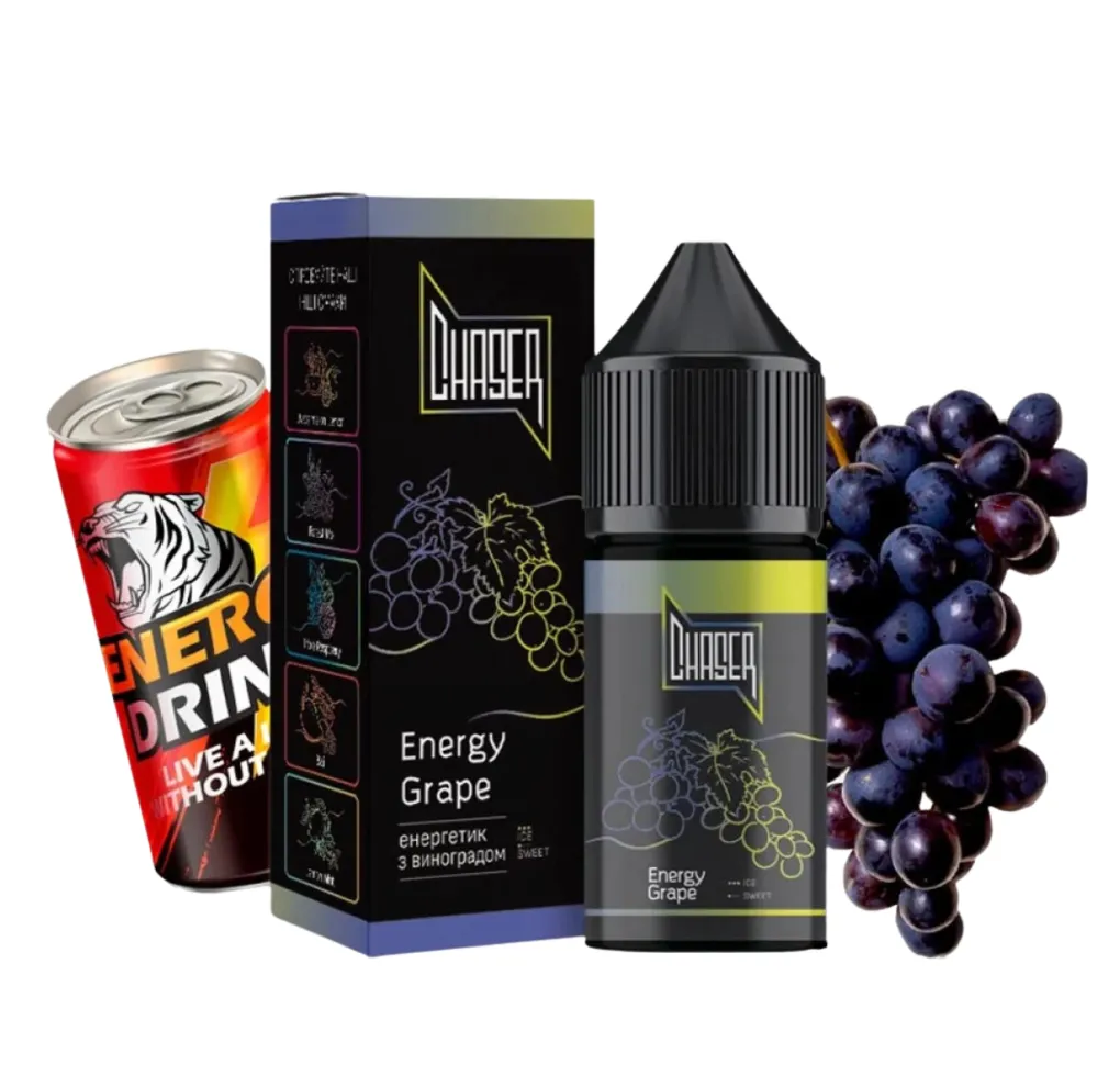 Chaser BLACK 30 мл 30 мг Energy Grape