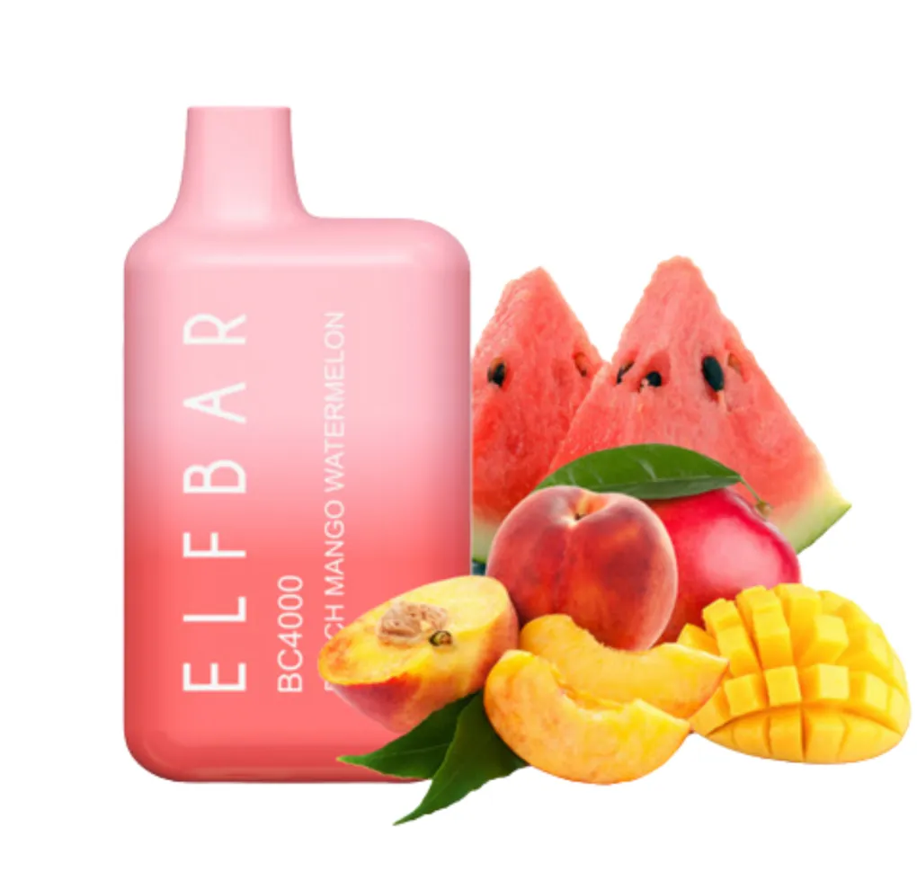 Elf Bar BC4000 Peach Mango Watermelon Elf Bar BC4000 Peach Mango Watermelon