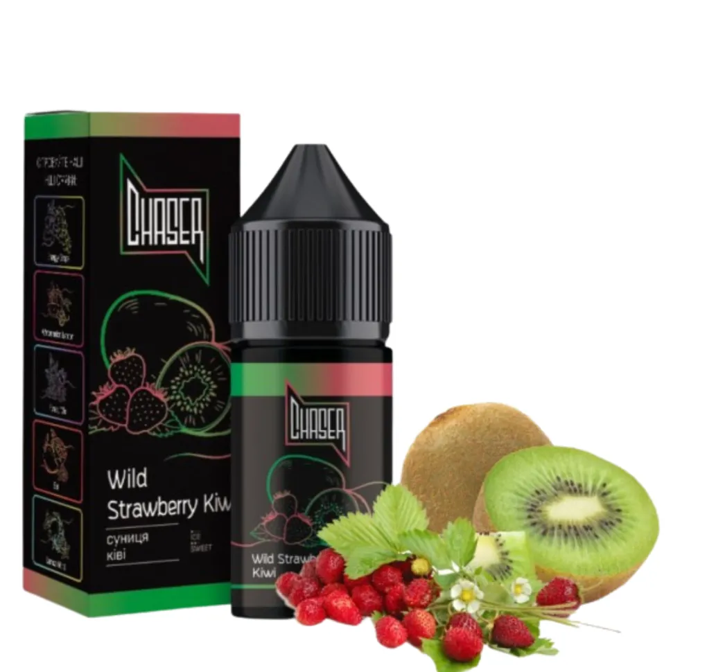 Chaser BLACK 30 мл 30 мг Kiwi Wild Strawberry