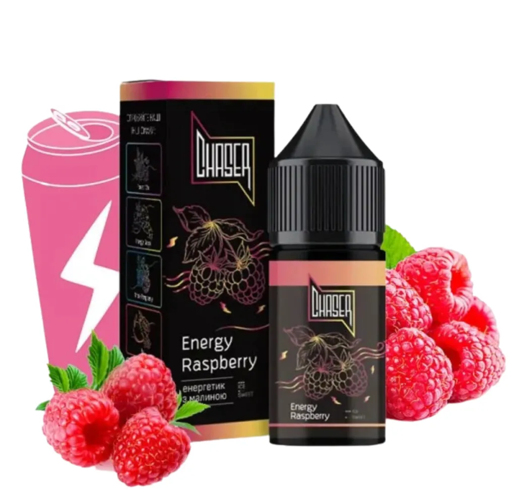 Chaser BLACK 30 мл 30 мг Energy Raspberry