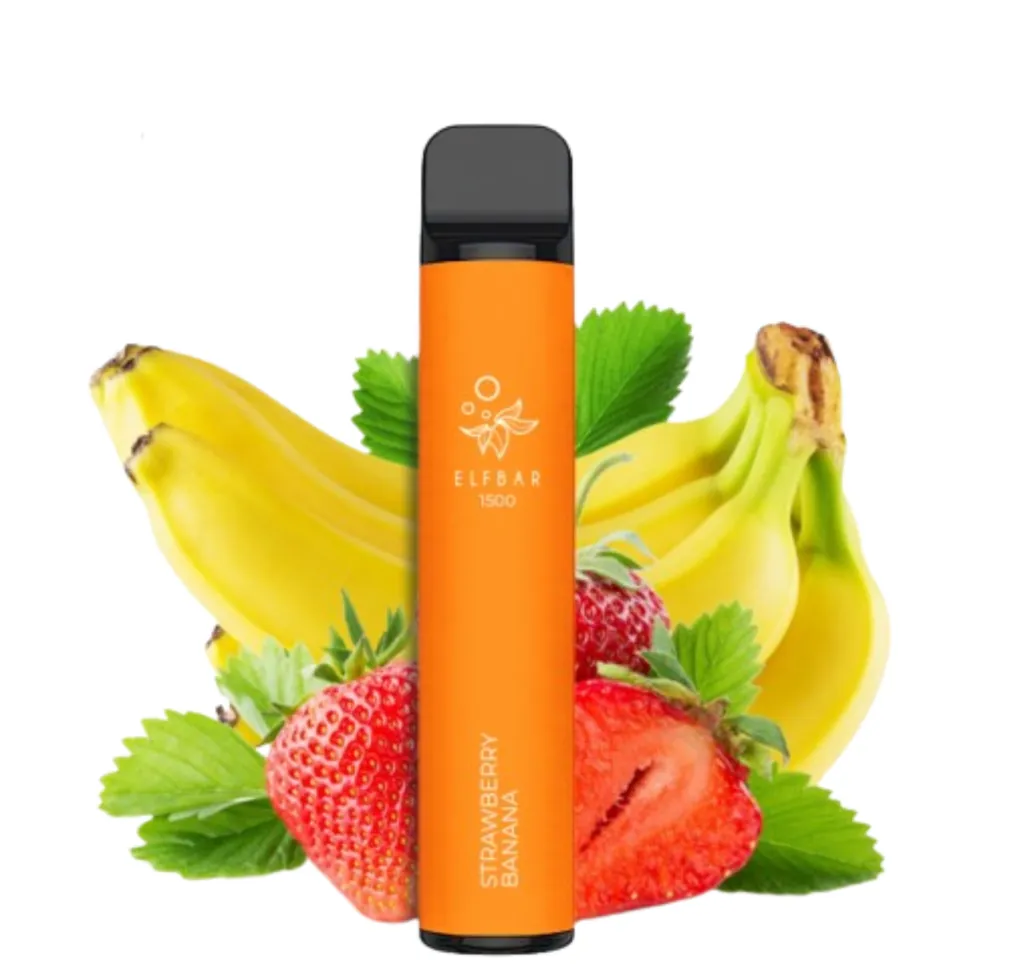 Elf Bar 1500 Strawberry Banana Elf Bar 1500 Strawberry Banana