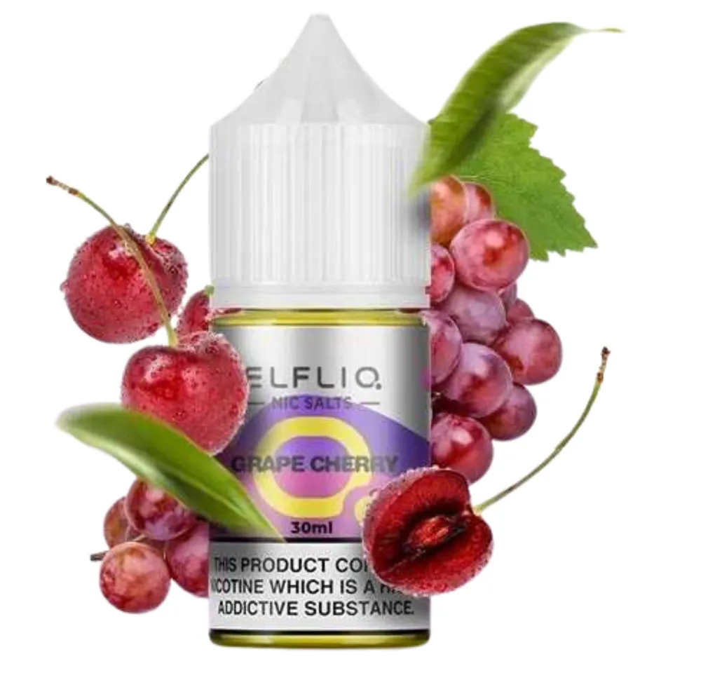 Elf Liq 30 мл 50 мг Grape Cherry Elf Liq 30 мл 50 мг Grape Cherry