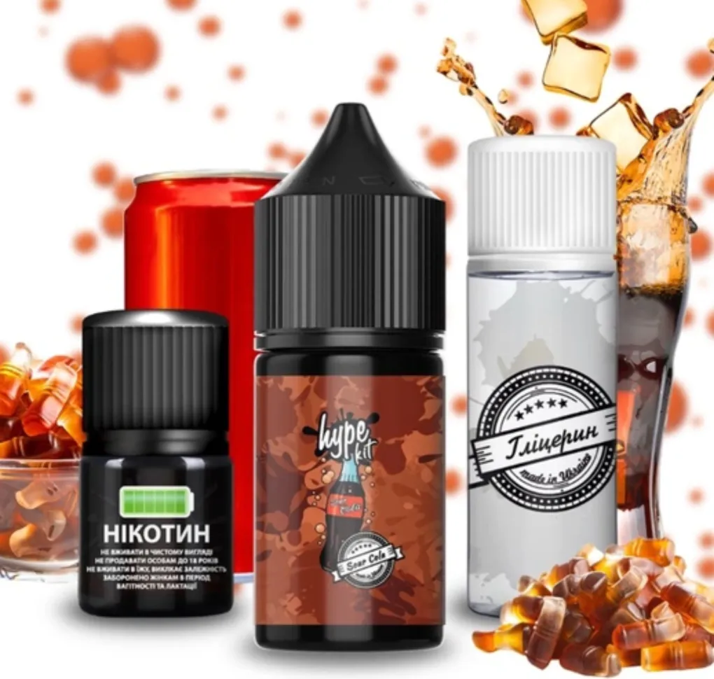 Набір Hype 30 мл 50 мг Саур кола Набір Hype 30 мл 50 мг Саур кола