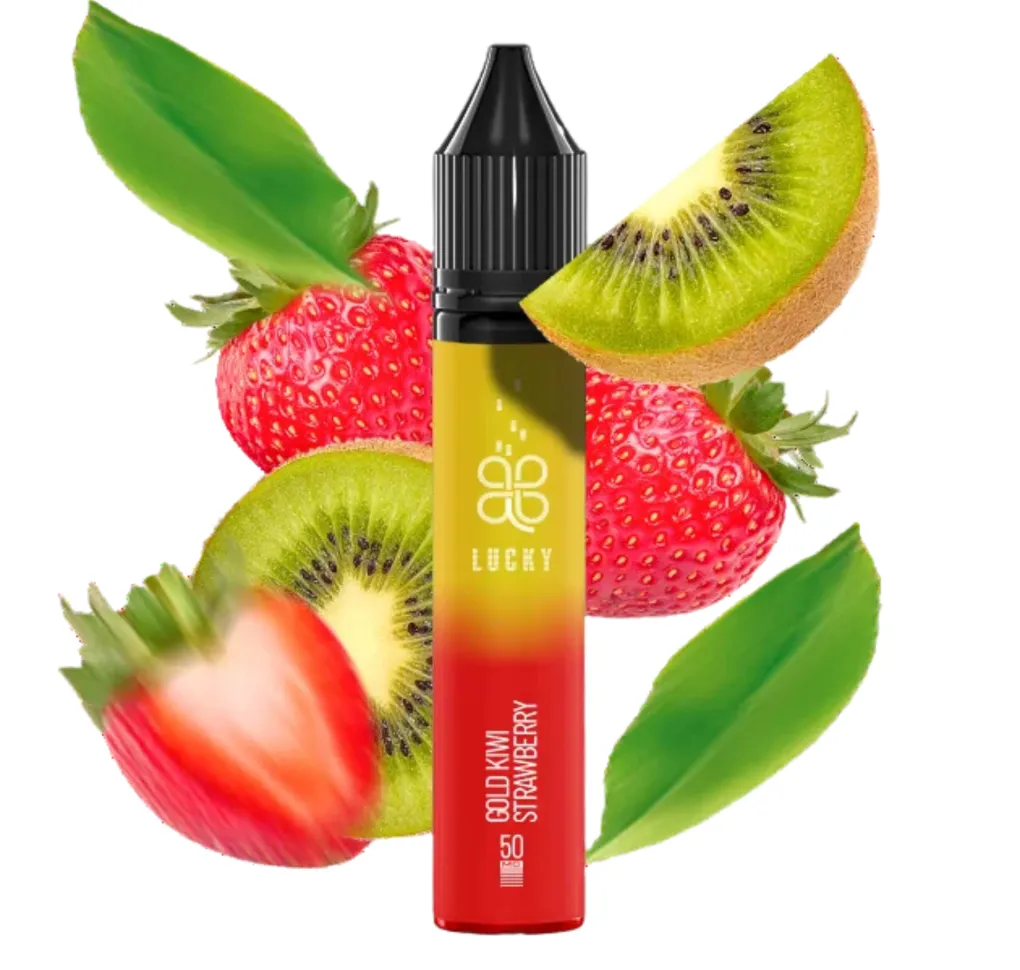 Lucky 30 мл 50 мг Gold Kiwi Strawberry Lucky 30 мл 50 мг Gold Kiwi Strawberry