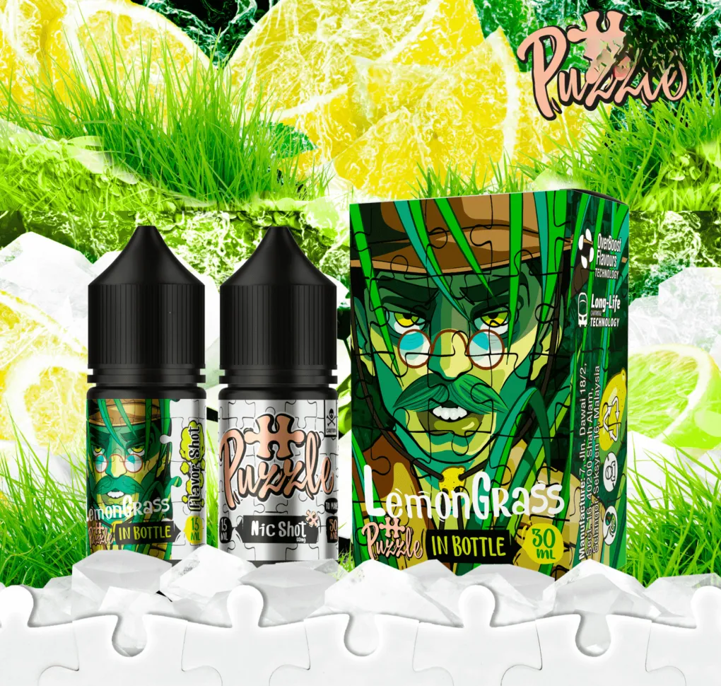 Набір In Bottle 30 мл 50 мг Lemongrass