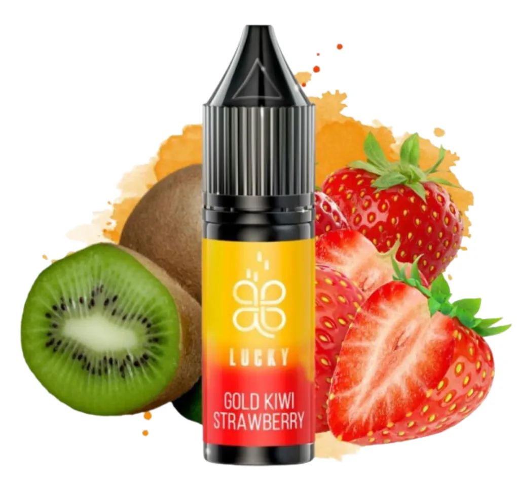 Lucky 15 мл 50 мг Gold Kiwi Strawberry Lucky 15 мл 50 мг Gold Kiwi Strawberry