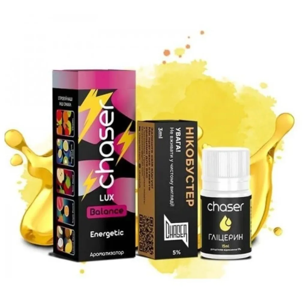 Набір Chaser Lux 30 мл 65 мг Energetic Набір Chaser Lux 30 мл 65 мг Energetic