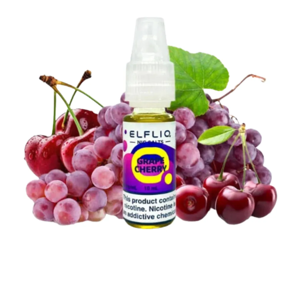 Elf Liq 10 мл 50 мг Grape Cherry Elf Liq 10 мл 50 мг Grape Cherry