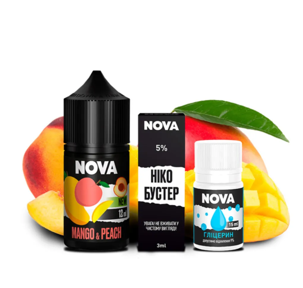 Набір Nova 30 мл 65 мг MANGO PEACH