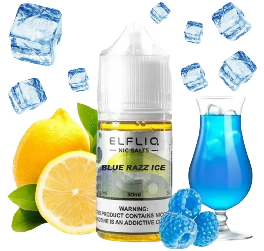 Elf Liq 30 мл 50 мг Blue Razz Ice Elf Liq 30 мл 50 мг Blue Razz Ice