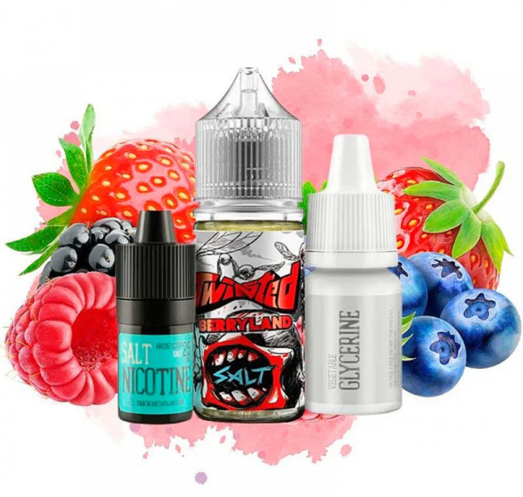 Набір Twisted 30 мл 50 мг Berryland Набір Twisted 30 мл 50 мг Berryland