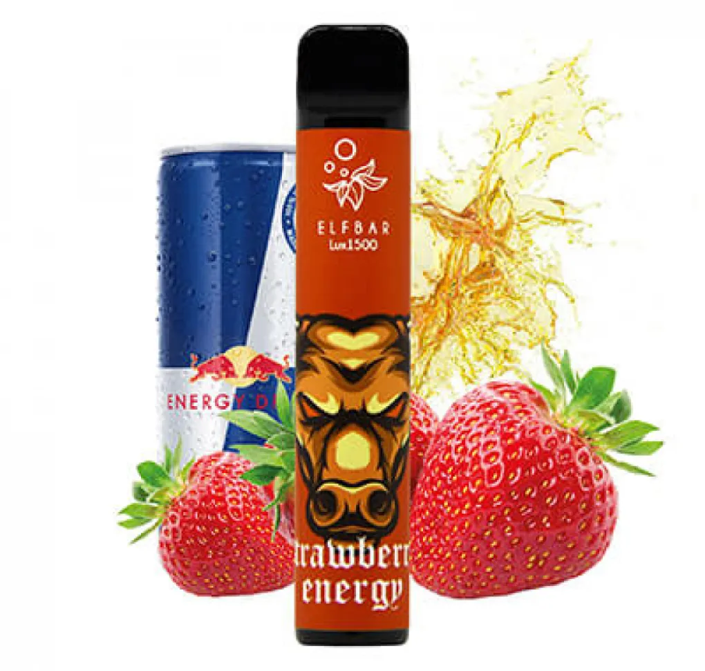 Elf Bar 1500 Lux Strawberry Energy Elf Bar 1500 Lux Strawberry Energy