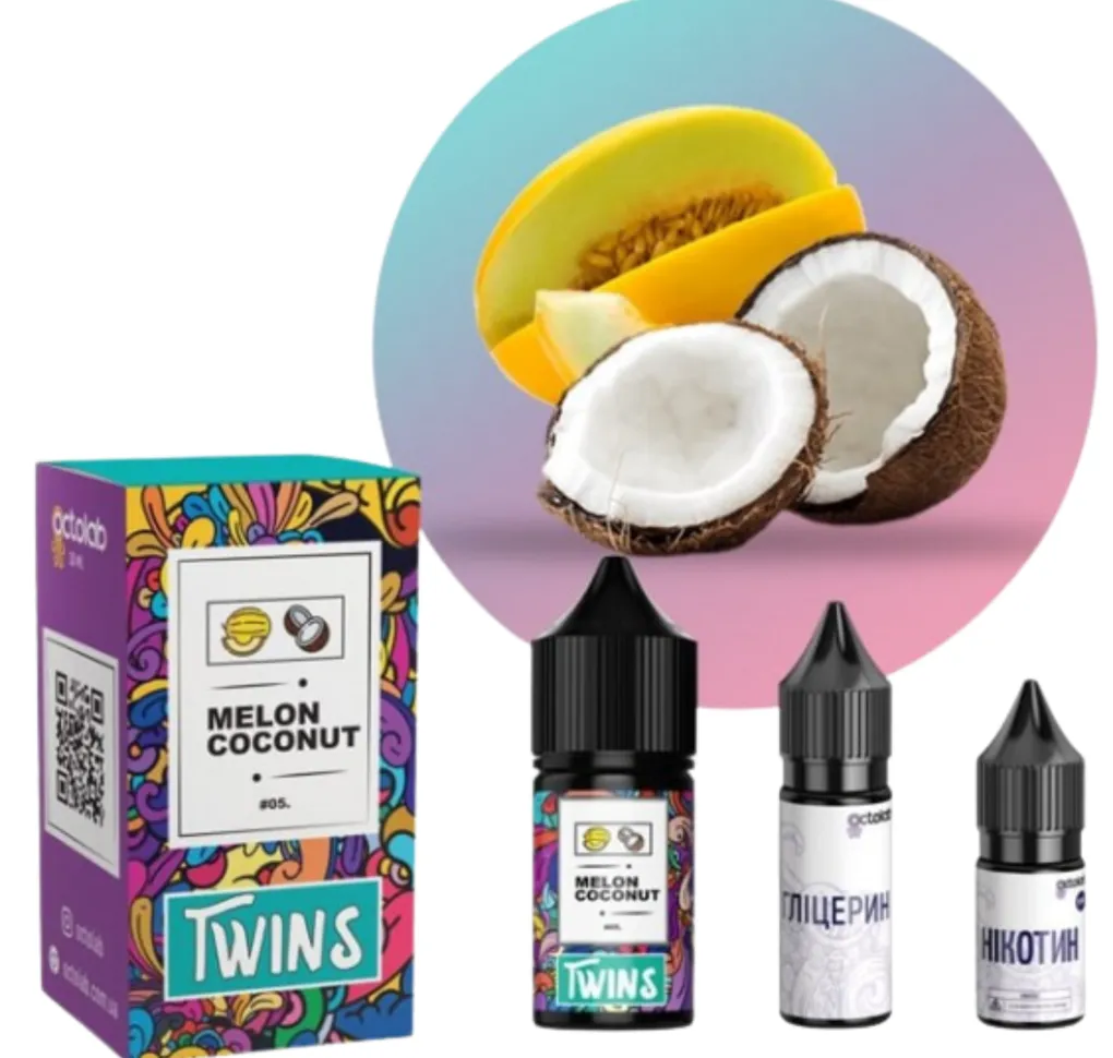 Набір Octobar TWINS 30 мл 50 мг Melon Coconut