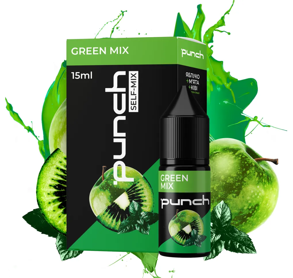 Ароматизатор Punch Green Mix 7 мл Ароматизатор Punch Green Mix 7 мл