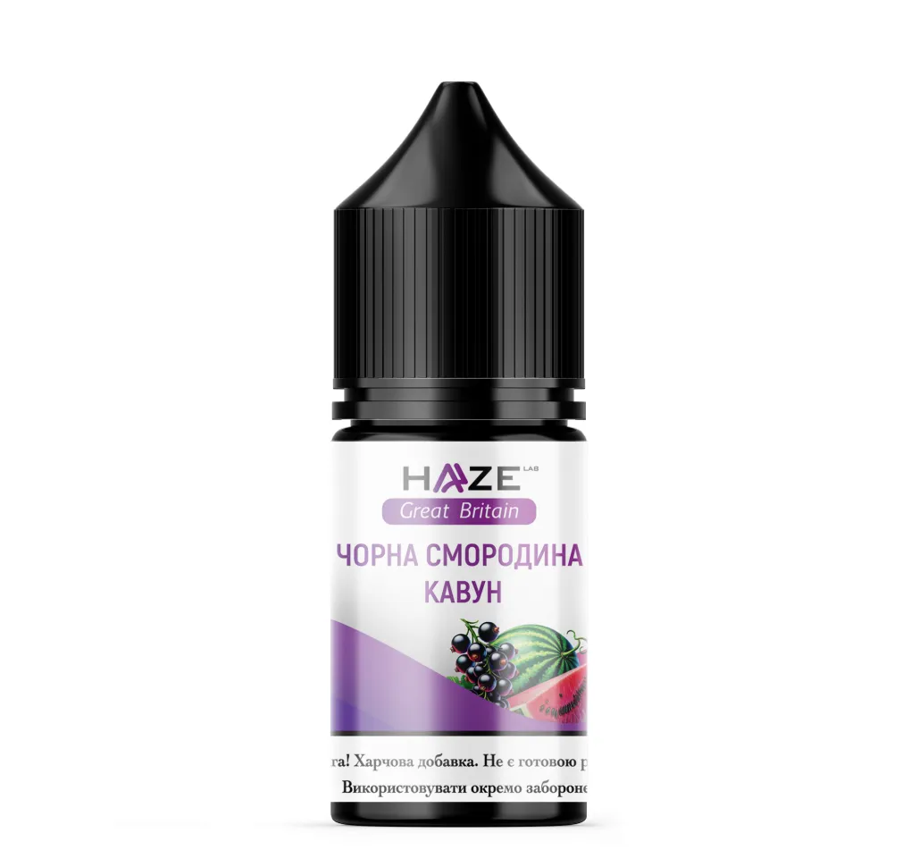 Ароматизатор Haze Great Britan Чорна Смородина Кавун12 мл Ароматизатор Haze Great Britan Чорна Смородина Кавун12 мл