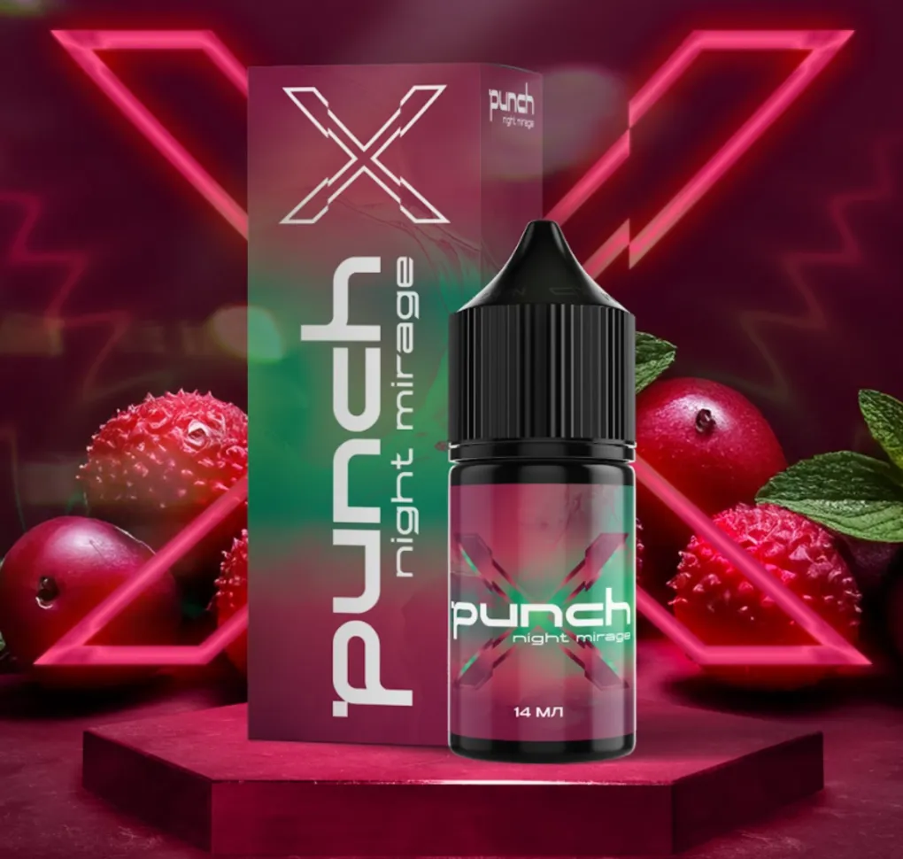 Ароматизатор Punch X Night Mirage 14 мл Ароматизатор Punch X Night Mirage 14 мл