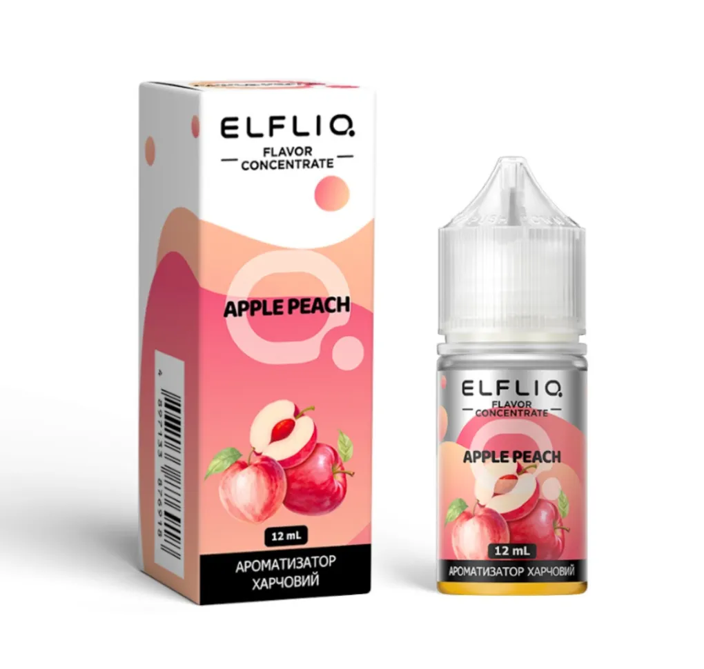 Ароматизатор ELF LIQ Apple Peach 12 мл Ароматизатор ELF LIQ Apple Peach 12 мл