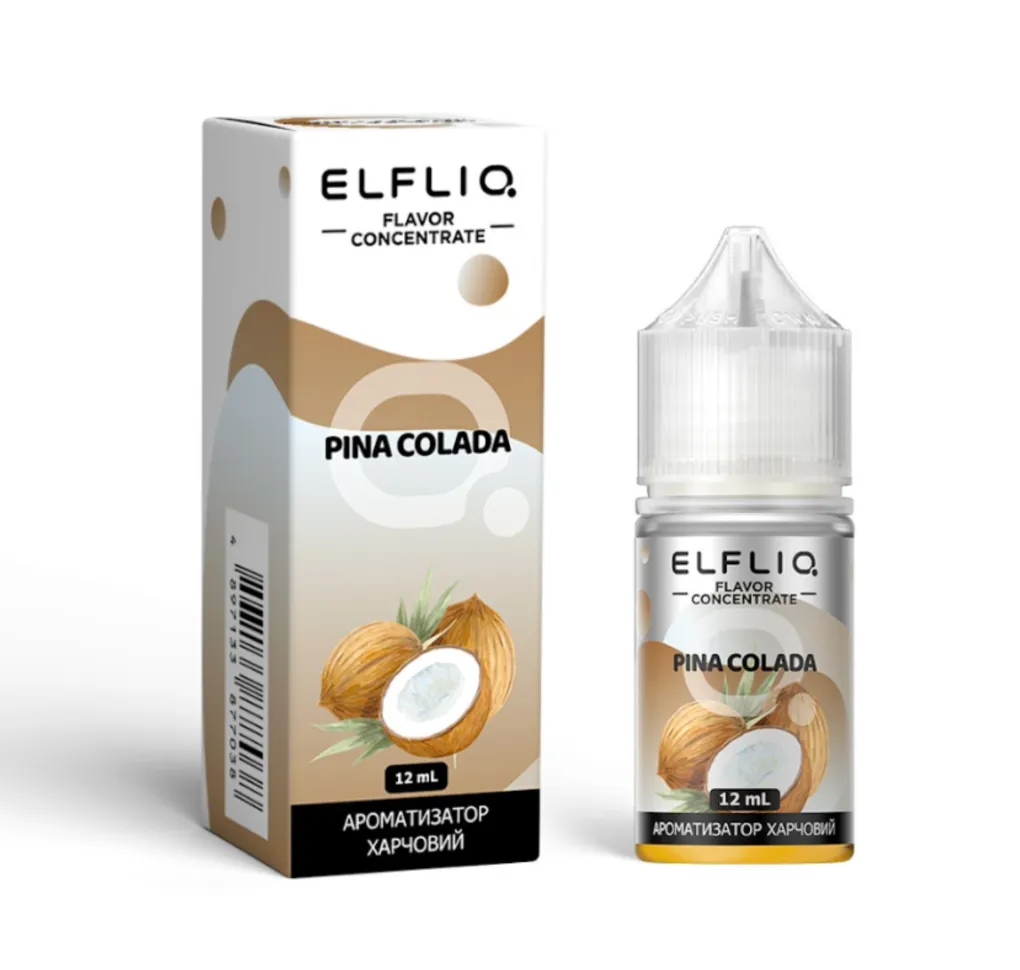 Ароматизатор ELF LIQ Pina Colada 12 мл Ароматизатор ELF LIQ Pina Colada 12 мл