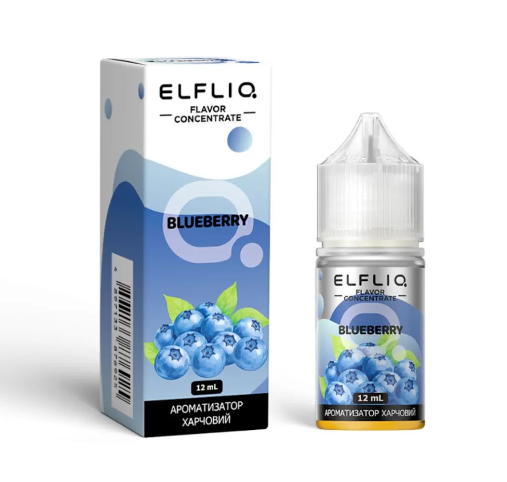 Ароматизатор ELF LIQ Blueberry 12 мл Ароматизатор ELF LIQ Blueberry 12 мл
