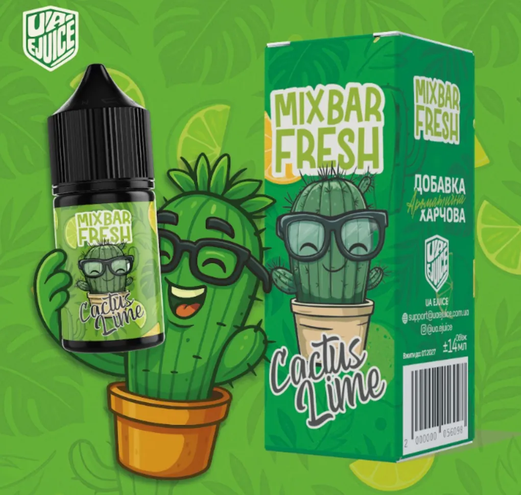 Ароматизатор Mix Bar Fresh Cactus Lime 7 мл